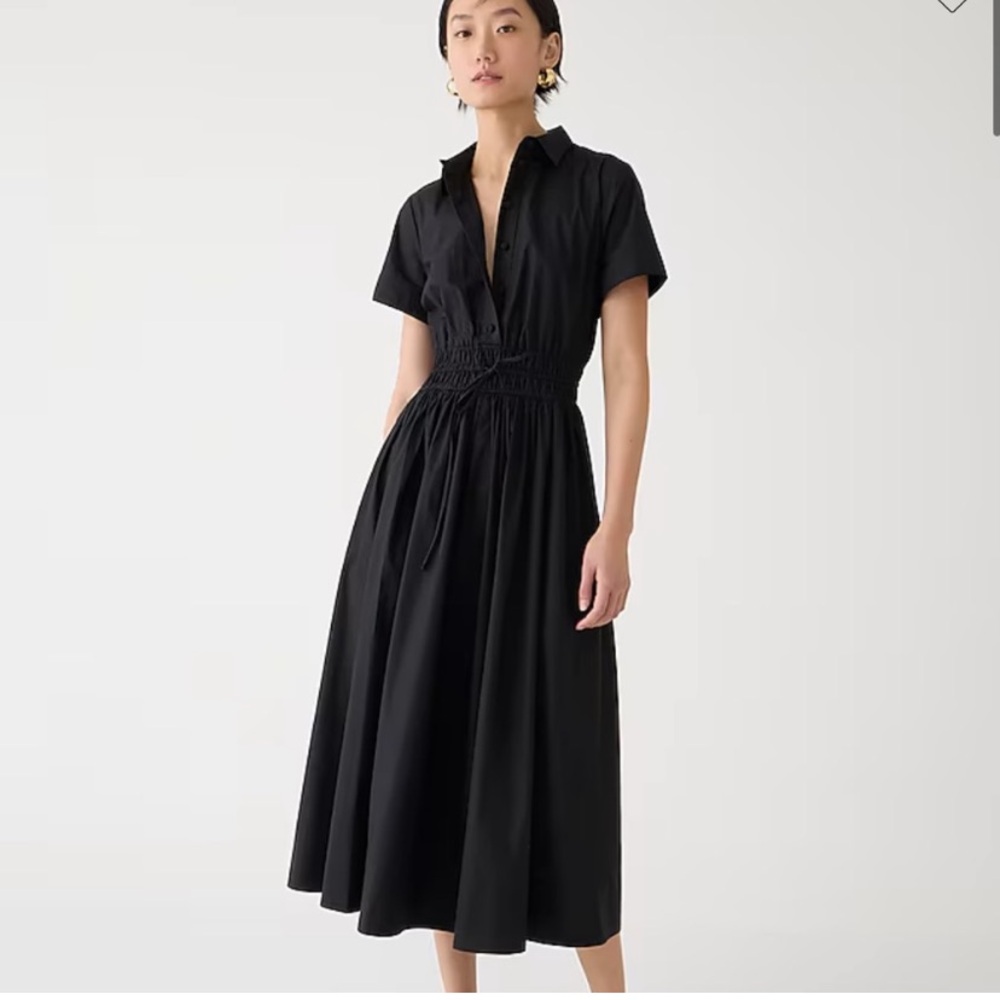 J crew Elena shirtdress in cotton poplin